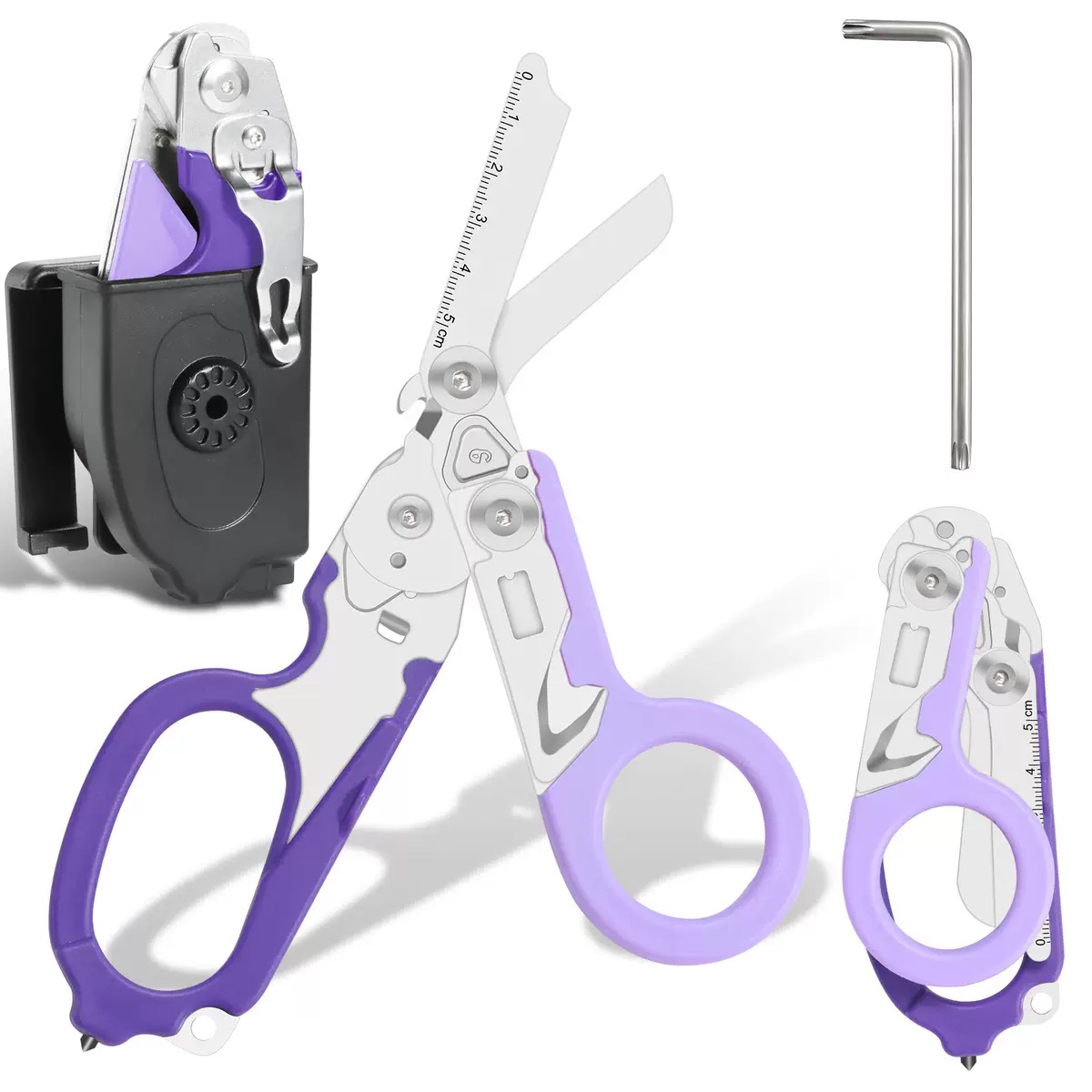 6-i-1 Multi-Function Rescue Tool: Multifunktionel medicinsk saks