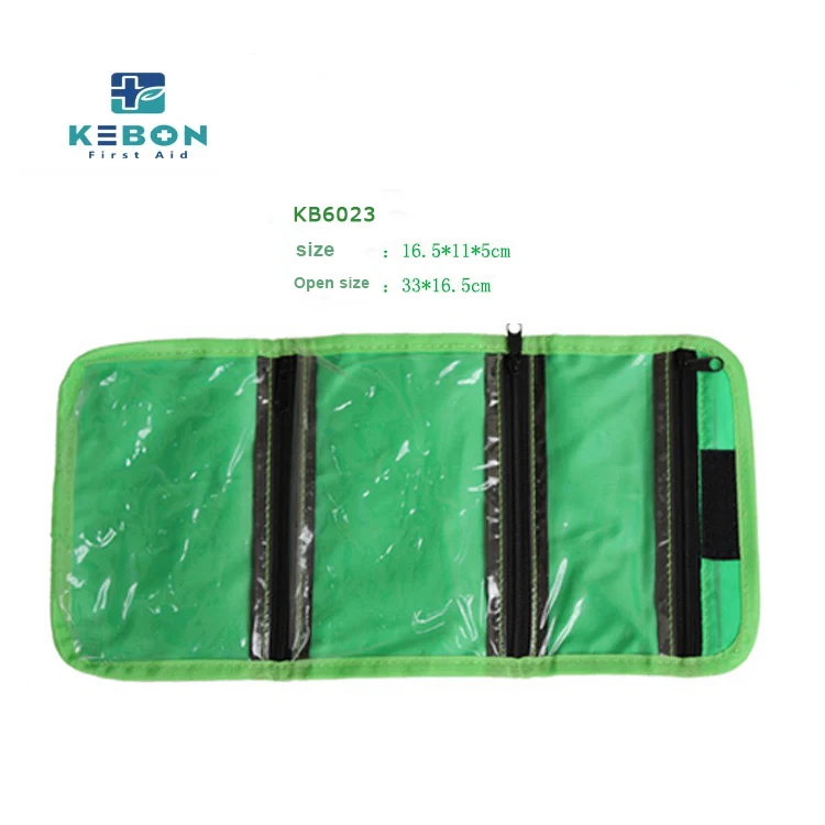 Foldable Green First Aid Kit Foldable Green First Aid Kit