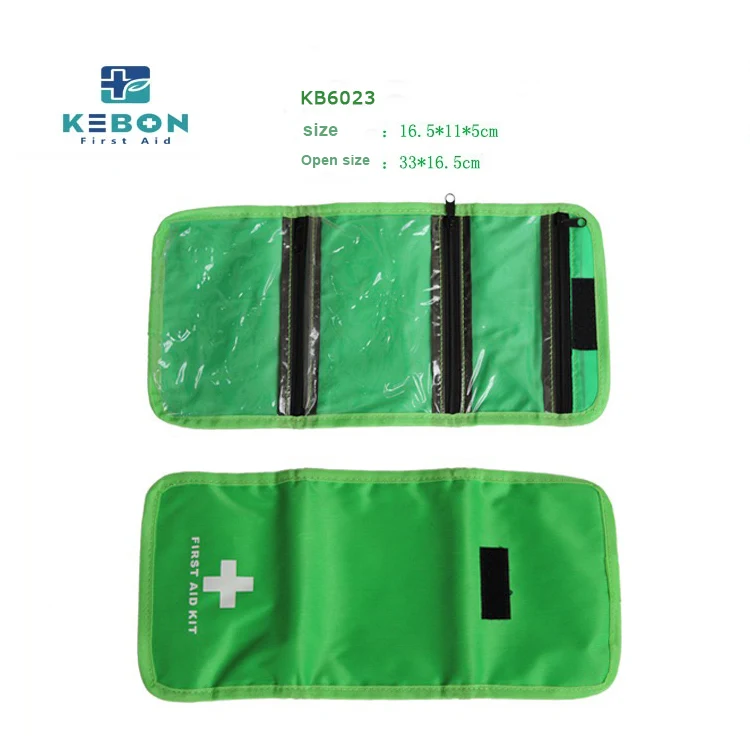 Foldable Green First Aid Kit Foldable Green First Aid Kit