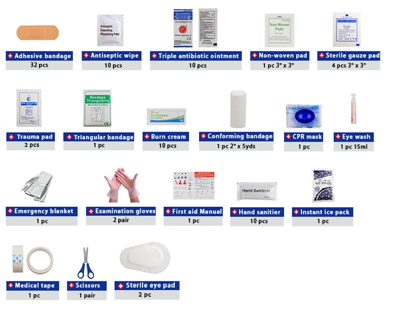 Handle-First Aid Kit